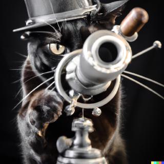 Steampunk cat Steampunk cat