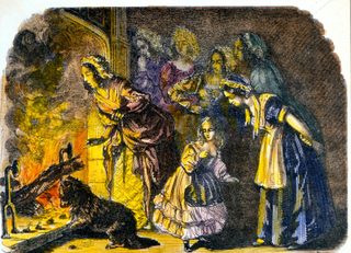 Image from the original The Unusual Victorian Charms and Rituals to find Love section.