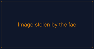 Placeholder graphic reading 'Image stolen by the fae'.