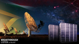 Image from the original Extraterrestrial Live Meerkat Radio Telescope section.