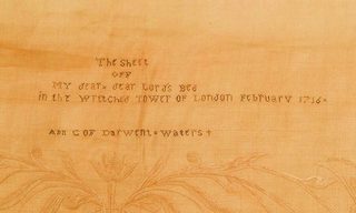 Image from the original A grisly love note embroidered in hair section.