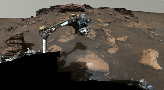 Image from the original Perseverance discovers signs of organic materials section.