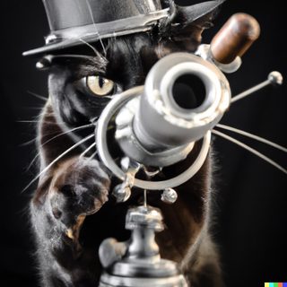 Steampunk cat