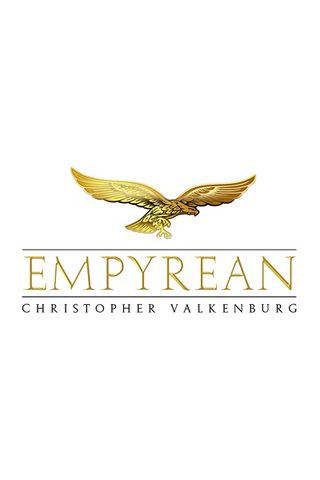Cover of Empyrean: A golden emblem of an eagle in flight.