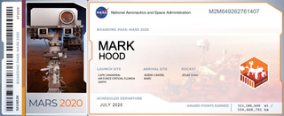 Image from the original Send your name to Mars section.